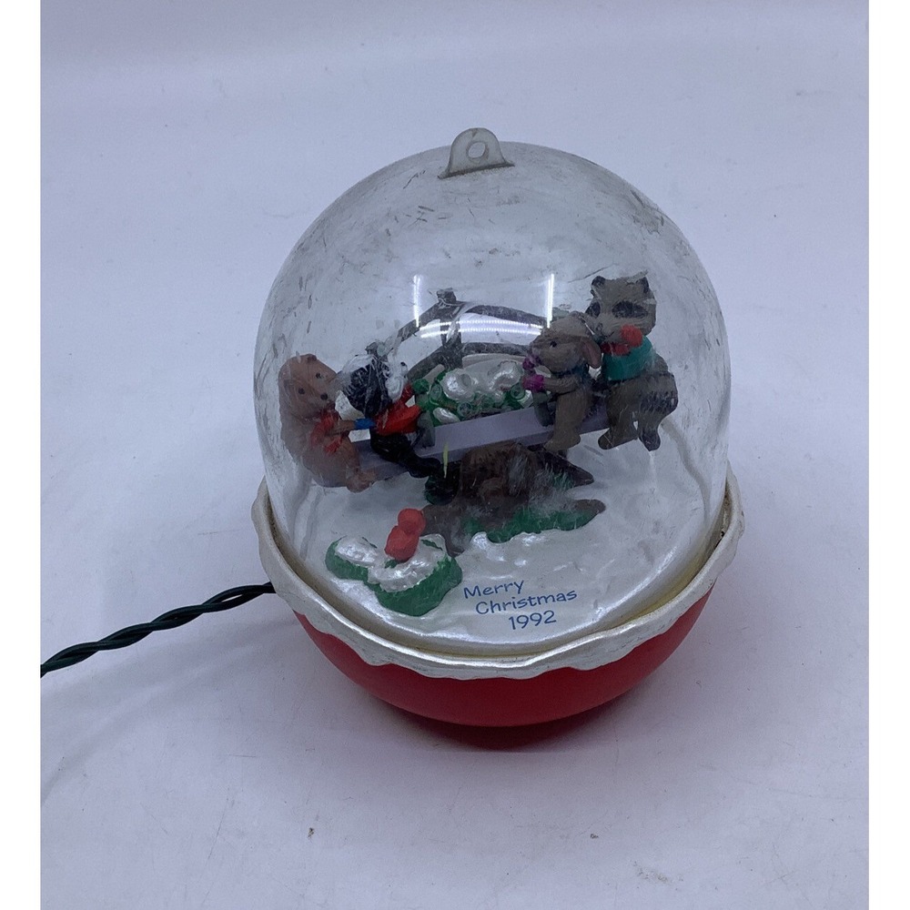 Vintage 1992 Forest Frolics magic Hallmark keepsake Ornament Animals